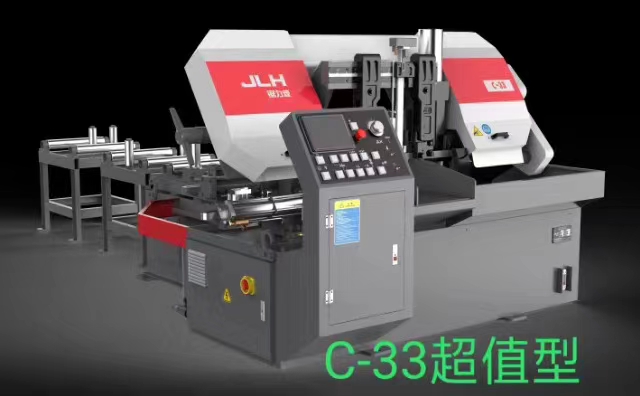 雙圓柱(zhù)龍門式金屬帶鋸(ju)床